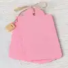 Loren 10lu Pembe Etiket ve Klipsli Etiket İpi