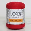 Loren Cotton Macrame Kırmızı - R095 - 34374