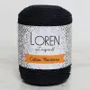 Loren Cotton Macrame Lacivert - R005 - 34361