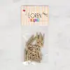 LOREN CRAFTS 10 LU ALTIN RENK MİNİ MANDAL