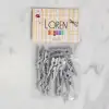 LOREN CRAFTS 10 LU GÜMÜŞ RENK MİNİ MANDAL