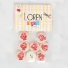 Loren Crafts 8li Balık Düğme - 1159