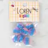 Loren Crafts 8li Desenli Düğme - 1091