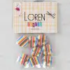 Loren Crafts 8li Desenli Düğme - 1096