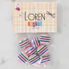 Loren Crafts 8li Desenli Düğme - 1103