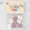 Loren Crafts 8li Kedi Düğme - 1064