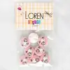 Loren Crafts 8li Koyun Düğme - 1033