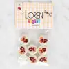Loren Crafts 8li Ördek Düğme - 1201