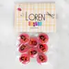 Loren Crafts 8li Ördek Düğme - 1209