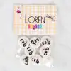 Loren Crafts 8li Panda Düğme - 1050