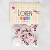 Loren Crafts 8li Panda Düğme - 1054