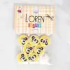 Loren Crafts 8li Panda Düğme - 1060