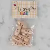 Loren Crafts pudra rengi 8 li çoban düğmesi - 82