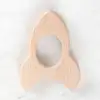 Loren Crafts Roket Figürlü Organik Ahşap Diş Kaşıy