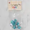 Loren Crafts turkuaz 8 li düğme - 234