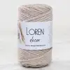 Loren Decor 3 Büküm Makrome İpi Bej - L049