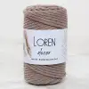 Loren Decor 3 Büküm Makrome İpi Vizon  - L143