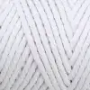 Loren Decor Slim 3 Büküm Makrome İpi Beyaz - L001