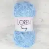 Loren Furry Bebe Mavisi El Örgü İpi - RF007 - 34046
