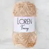 Loren Furry Bej El Örgü İpi - RF100