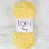 Loren Furry Sarı El Örgü İpi - RF048 - 34059