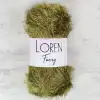 Loren Furry Yeşil El Örgü İpi - RF044 - 34058