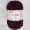 Loren Lamb Patlıcan Moru El Örgü İpi - R015