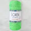 Loren Macrame Neon Yeşil El Örgü İpi - L115