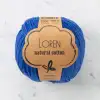 Loren Natural Cotton Saks Mavi El Örgü İpi - R025 - 33918