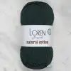 Loren Natural Cotton Yeşil El Örgü İpi - R073