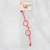 Loren Plastik Amigurumi Gözlük Kırmızı