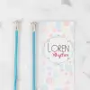 Loren Rythm 2,5mm Mavi Renkli Metal Örgü Şişi