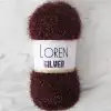 LOREN SILVER KAHVERENGİ EL ÖRGÜ İPİ - RS0093 - 34089