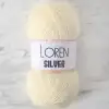 LOREN SILVER KREM EL ÖRGÜ İPİ - RS0065 - 34071