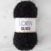 LOREN SILVER SİYAH EL ÖRGÜ İPİ - RS1001 - 34093