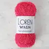 Loren Wash Fuşya El Örgü İpi - R100 - 34024