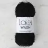 Loren Wash Siyah El Örgü İpi - R004 - 34041