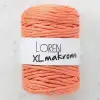 Loren XL Makrome Turuncu El Örgü İpi - R046 - 33710