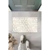 Pudra Kapı Önü Paspası D Kareler Desen  K-3232
