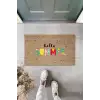 Renkli Kapı Önü Paspası Hello Summer Desen  K-3273