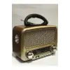 Rt-819 Güneş Enerjili Nostaljik Fm,aux,usb Müzik Çalar