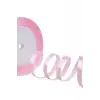 Saten Kurdele 1 cm 10 Metre Açık Pembe