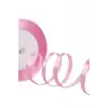 Saten Kurdele 3 cm 10 Metre Toz Pembe