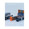 Şeffaf Mecha Müzik Tws Stereo Rgb İşıklı Hoparlör Kablosuz Bluetooth 5.0 Taşınabilir Hoparlör V9