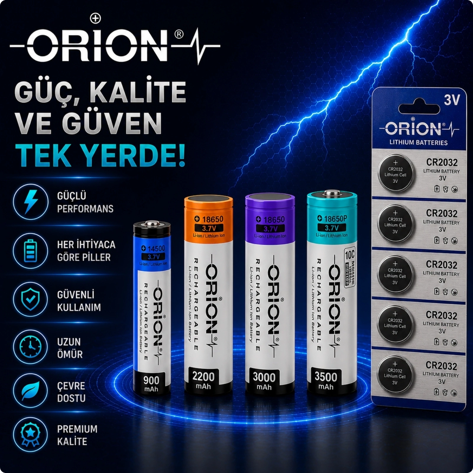 ORION PİLLER