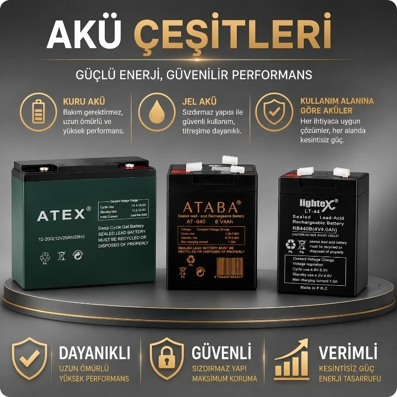 AKÜ ÇEŞİTLERİ