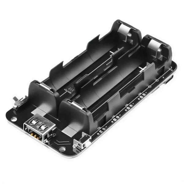 18650 Lityum Pil Yuvası V8 Mikro USB Şarj Modülü