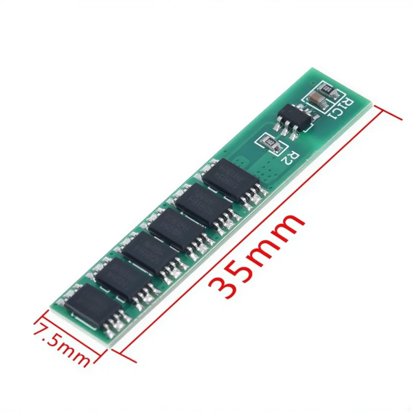 1S 15A 3.7V Li-ion Li-Po BMS Batarya Koruma Devresi