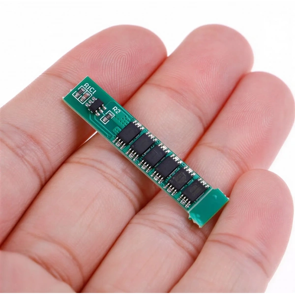 1S 15A 3.7V Li-ion Li-Po BMS Batarya Koruma Devresi