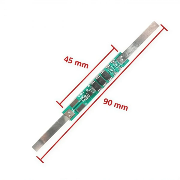 1S 4.5A 3.7V Li-ion Li-Po BMS Batarya Koruma Devresi